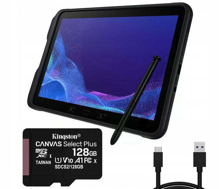 Tablet Samsung Galaxy Tab Active Pro 4GB 192GB WIFI LTE Etui Rysik BAT 10H