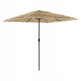 parasol-ogrodowy-z-led-stalowy-slupek-brazowy