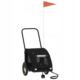 przyczepka-rowerowa-dla-zwierzat-tkanina-oxford