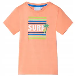 koszulka-dziecieca-neonowy-pomarancz-128