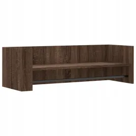 polka-scienna-brazowy-dab-100x35x305-cm