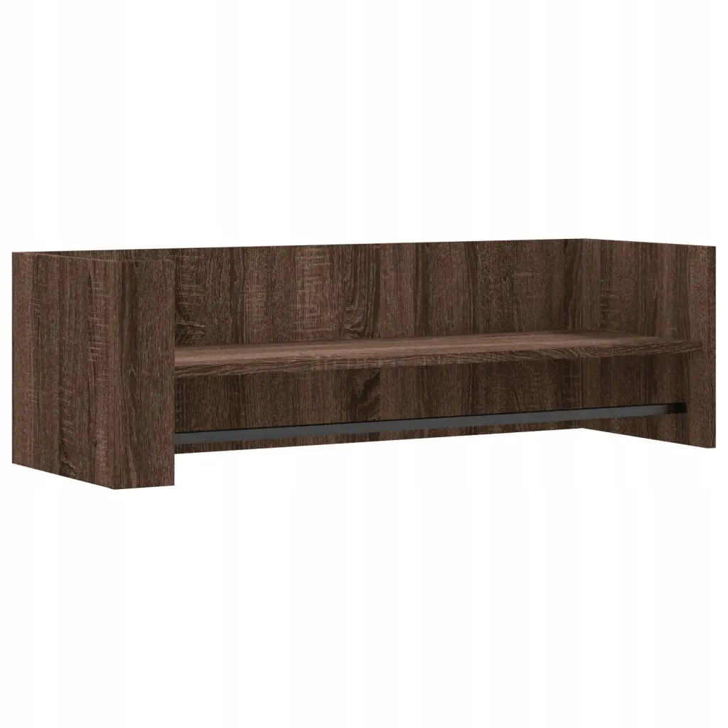 polka-scienna-brazowy-dab-100x35x305-cm