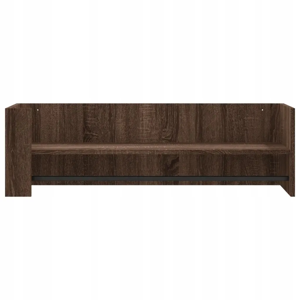 polka-scienna-brazowy-dab-100x35x305-cm