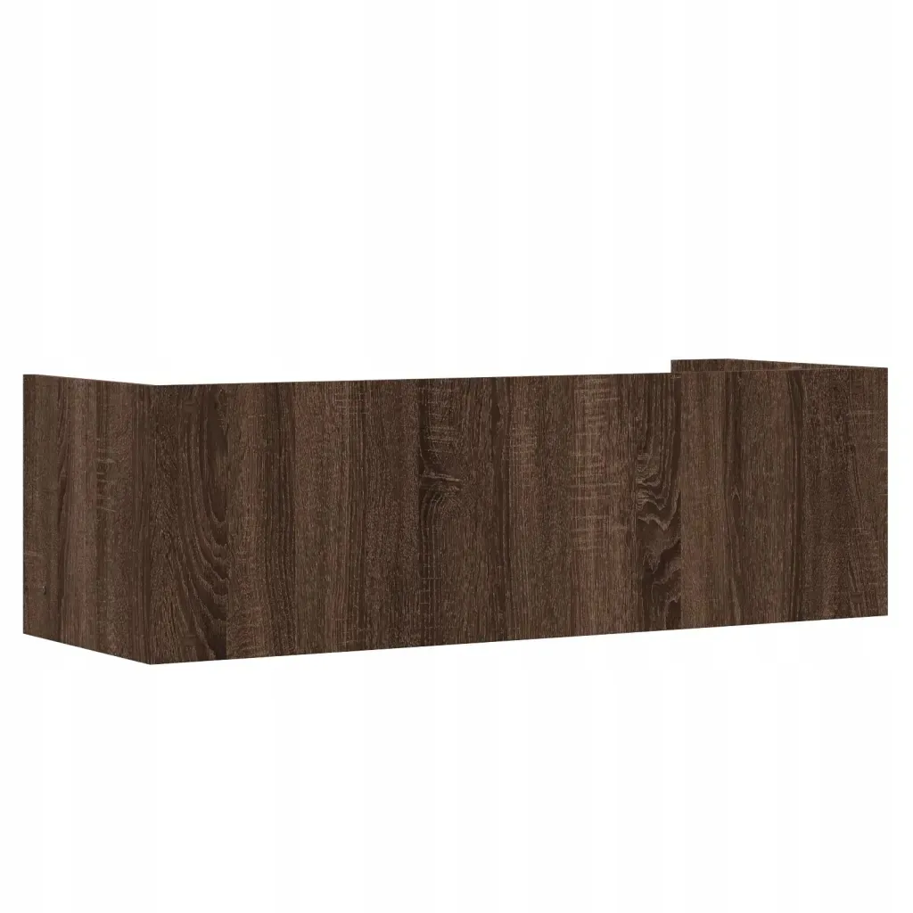 polka-scienna-brazowy-dab-100x35x305-cm