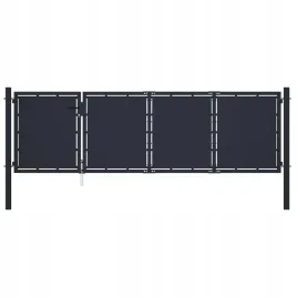 brama-ogrodzeniowa-stalowa-350-x-75-cm-antracyt