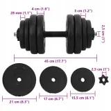 hantle-2x15-kg-dlugosc-calkowita-5-cm
