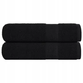reczniki-kapielowe-2-szt-czarne-100x150-cm