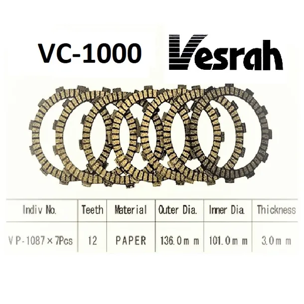 tarcze-sprzeglowe-vesrah-vc-1000-producent-czesci-inny