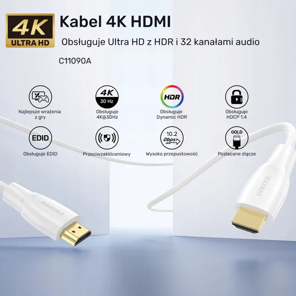 unitek-kabel-hdmi-2-0-4k-bialy-5m-standard-hdmi-2-0