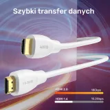 unitek-kabel-hdmi-2-0-4k-bialy-5m-waga-z-opakowaniem-0-313-kg