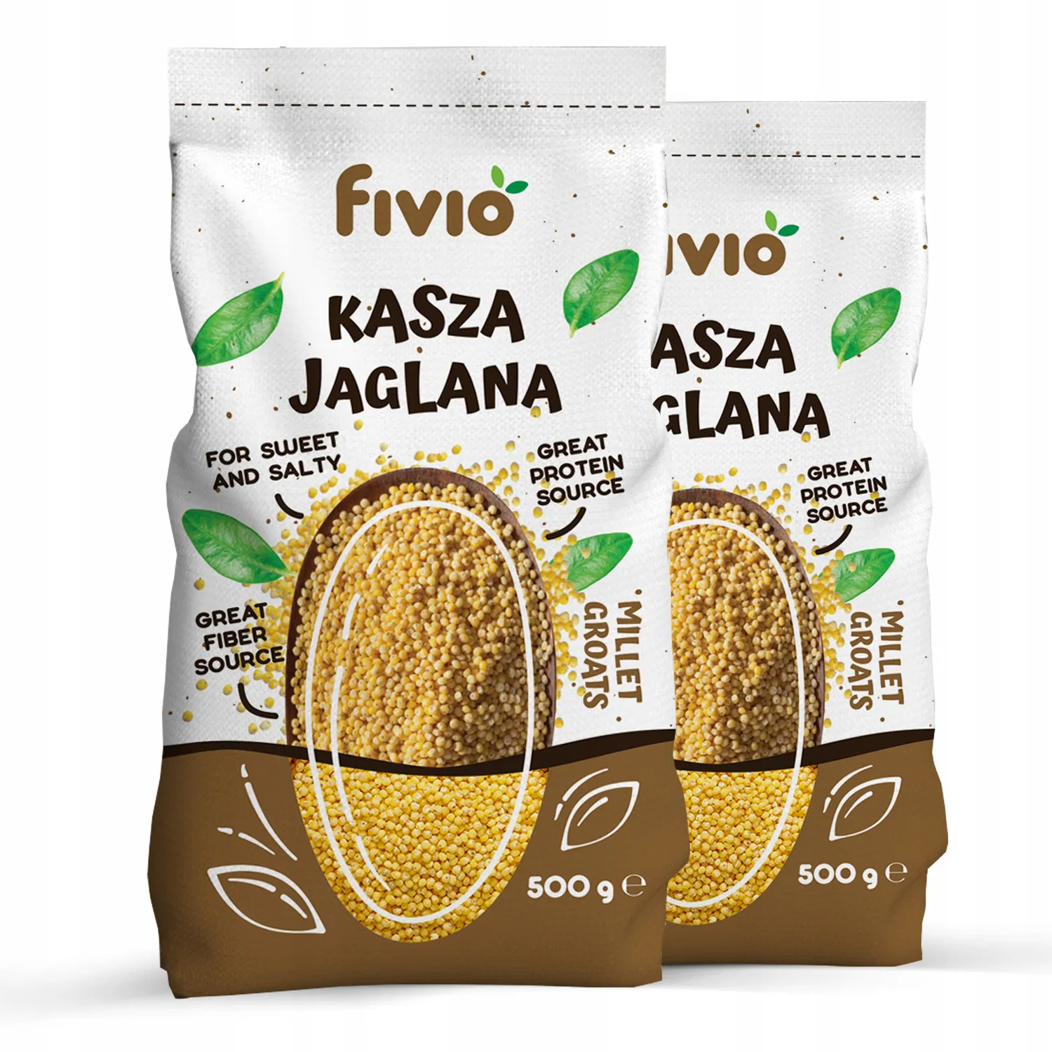 Kasza Jaglana Bezglutenowa 1 kg - Lekkostrawna i Naturalna