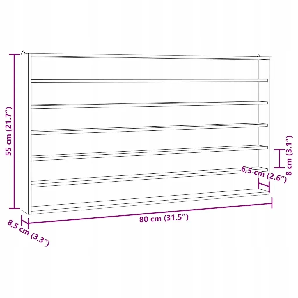 witryna-scienna-z-6-polkami-80x85x55-cm-stan-nowy