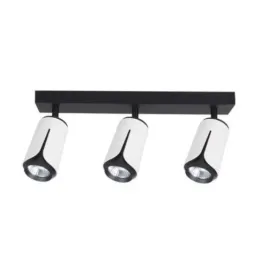 reflektory-trzy-ruchome-led-gu10-kinkiet-bialo-czarny