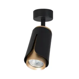 kinkiet-ruchomy-reflektor-led-gu10-czarno-zloty