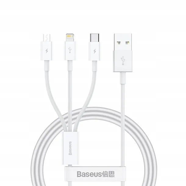 baseus-kabel-usb-a-do-usb-c-do-lightning-micro-usb-3-5a-1m-bialy-zlacza-usb-usb-typ-c-microusb-lightning