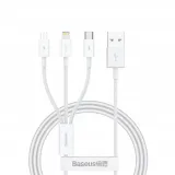 baseus-kabel-usb-a-do-usb-c-do-lightning-micro-usb-3-5a-1m-bialy-zlacza-usb-usb-typ-c-microusb-lightning