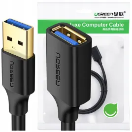 ugreen-kabel-przedluzacz-przejsciowka-usb-usb-usb-3-0-5gb-s-0-5m-czarny