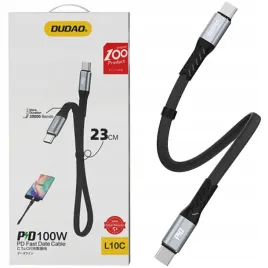 dudao-kabel-usb-typ-c-usb-typ-c-pd100w-0-23m-przewod-czarny
