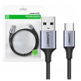 ugreen-kabel-przewod-usb-typ-c-qc3-0-3a-05m-do-ladowania-szary