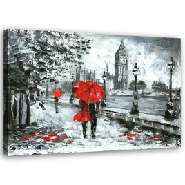 obraz-na-plotnie-canvas-londyn-w-deszczu