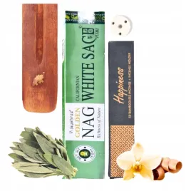 zestaw-kadzidel-zapachowych-biala-szalwia-drzewo-sandalowe-podstawka
