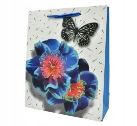 torba-prezentowa-na-prezent-torebka-na-urodziny-niebieski-kwiat-32x26x10
