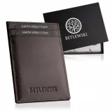 etui-na-karty-classic-brazowy-wzor-dominujacy-logo