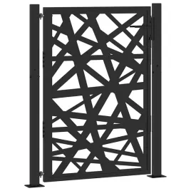 brama-ogrodowa-czarna-105x130-cm-stalowa-konstrukc