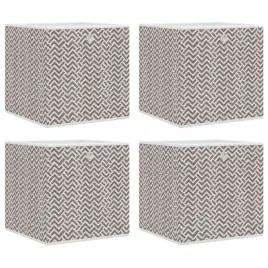 skladane-pudelka-4-szt-brazowe-32x32x32-cm