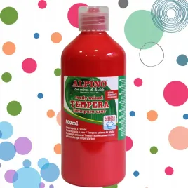 farba-plakatowa-w-butelce-alpino-500ml-czerwona