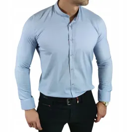 koszula-slim-fit-ze-stojka-blekitna-ego01-xxl