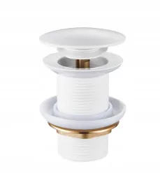 eviso-korek-umywalkowy-klik-klak-bialy-mosiezny