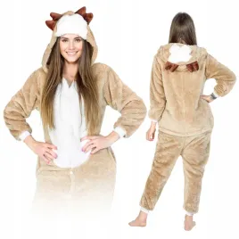 pizama-damska-meska-prezent-kostium-onesie-kigurumi-kombinezon-renifer-m