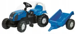 traktor-landini-powerfarm-100-naped-na-pedaly-z-przyczepa-rollykid