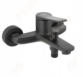 ferro-stratos-bateria-wannowo-prysznicowa-jednouchwytowa-scienna-black