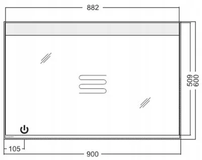 aquaform-lustro-scienne-prostokat-882-x-600-mm-stan-nowy