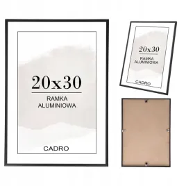 ramka-na-zdjecia-20x30-ramki-aluminiowa-czarna
