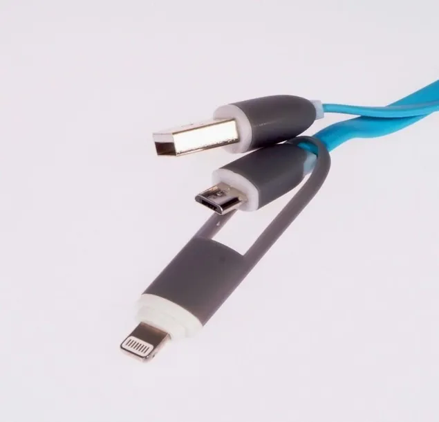 kabel-usb-lightning-micro-usb-niebieski-przewod-2a-1m-libox-stan-nowy-dlugosc-przewodu-1-m