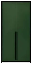 szafa-otwierana-2-drzwiowa-105cm-genua-butelkowa-zielen-czarny