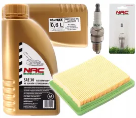 olej-do-kosiarki-filtr-powietrza-swieca-f7rtc-nac-loncin-zestaw-serwisowy