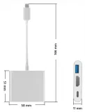 adapter-3-w-1-usb-typu-c-do-hdmi-space-grey-co2-marka-bez-marki-stan-nowy