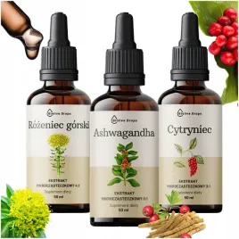 ashwagandha-cytryniec-rozeniec-gorski-krople-adaptogeny-suplement-ekstrakt
