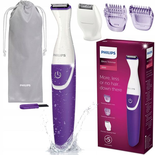 TRYMER GOLARKA DO BIKINI PHILIPS BRT383/15 - WET DRY - NASADKI - SASZETKA