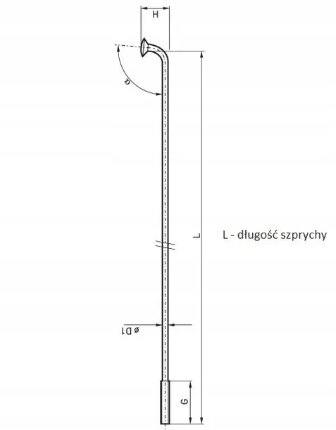 pillar-p14-250mm-or-silver-liczba-sztuk-w-opakowaniu-1-szt
