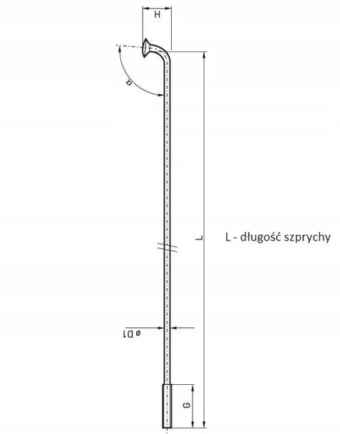 pillar-p14-256mm-or-silver-liczba-sztuk-w-opakowaniu-1-szt