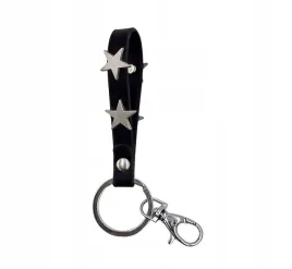 brelok-breloczek-z-karabinkiem-pasek-z-cekinami-glam-rock-czarny-12cm