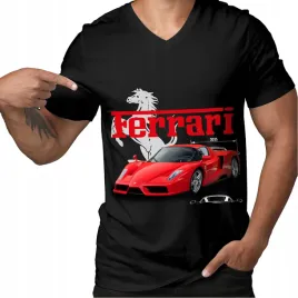 koszulka-t-shirt-czarna-meska-motoryzacja-auta-ferrari
