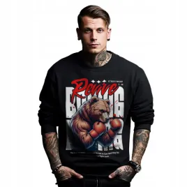 bluza-czarna-meska-nadruk-bear-boxer-revive