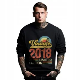 bluza-czarna-meska-nadruk-prezent-urodziny-rocznik-vintage-2018-limited