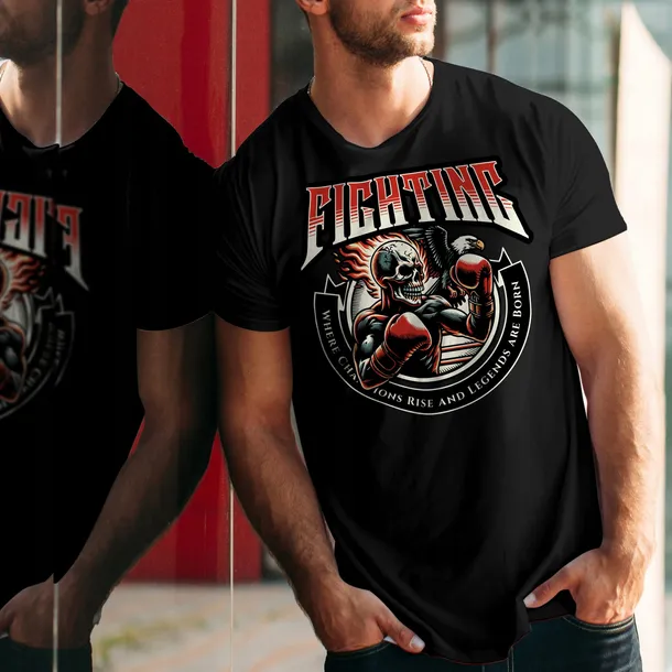 bluza-czarna-meska-nadruk-fighting-rozmiar-xl